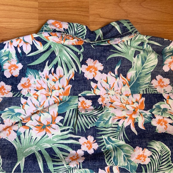 Chubbies Men’s Hawaiian Print Button Up Shirt Size Small - Picture 4 of 6